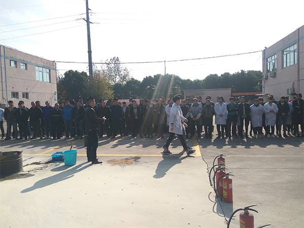 2017年先捷精密消防演习