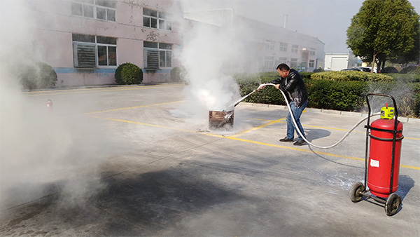 2017年先捷精密消防演习